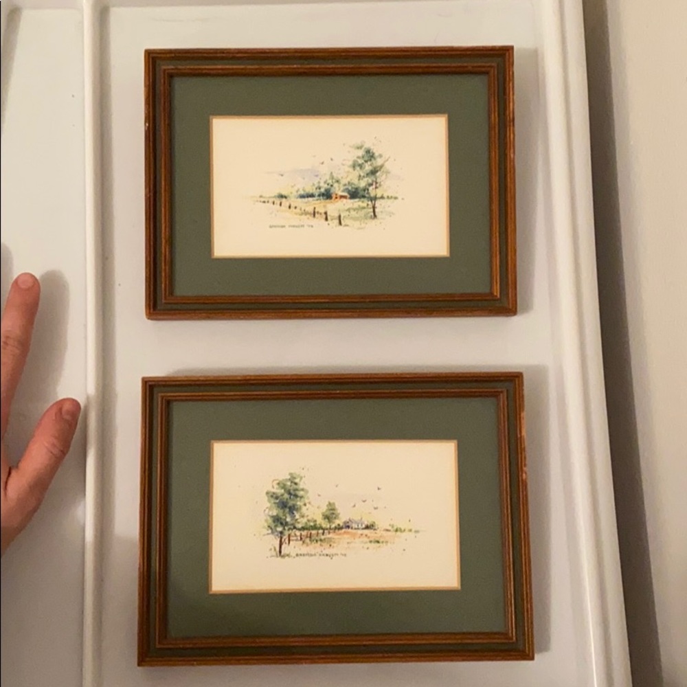 Framed Vintage Artwork